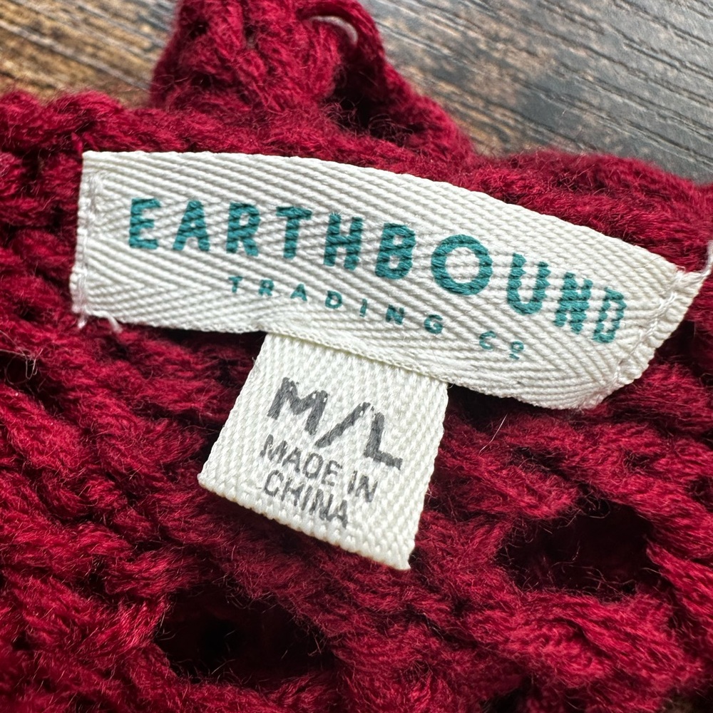 Earthbound Trading Co. Crochet Embroidered Cardigan - Picture 8 of 9